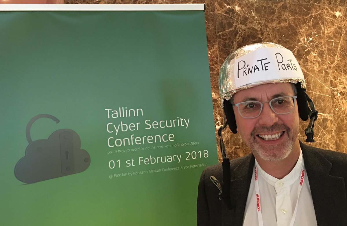 SimonMoores's tweet photo. I am enjoying #topconf_cyber in Talinn with Raili 👍 https://t.co/Muhi3LKc3F
