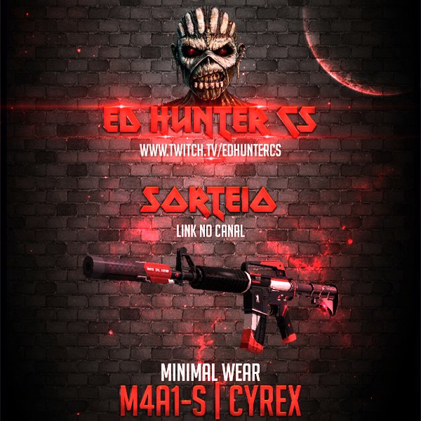 EdHunterCS's tweet photo. SALVE CLAN!!! 😀

ESTÁ ROLANDO O SORTEIO DA M4A1-S | CYREX (MW) PELO LINK:

https://t.co/hNKbePh0pS https://t.co/4Iv7M9IVP6