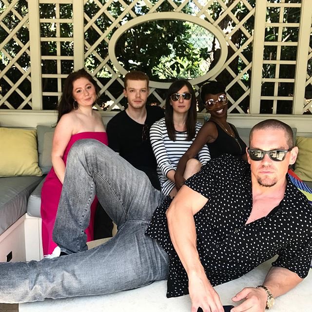 With family. Throwback Thursday.