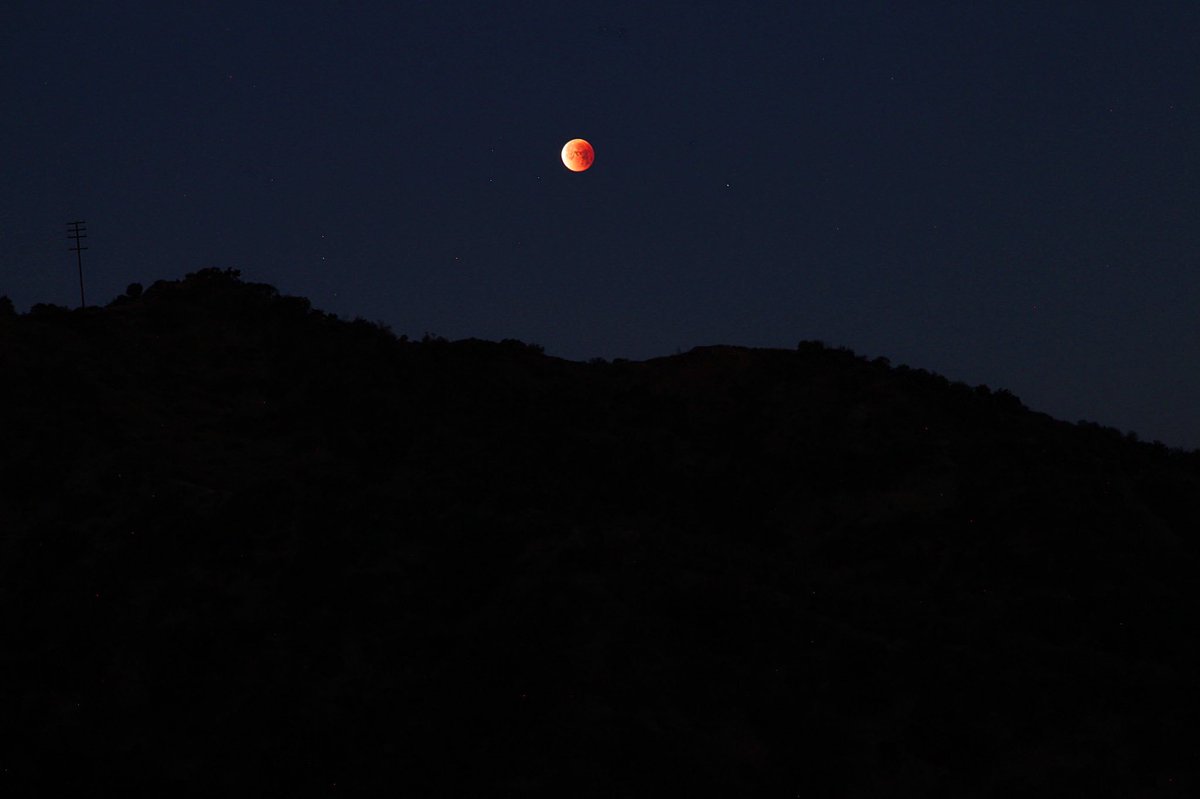 Super blue blood moon