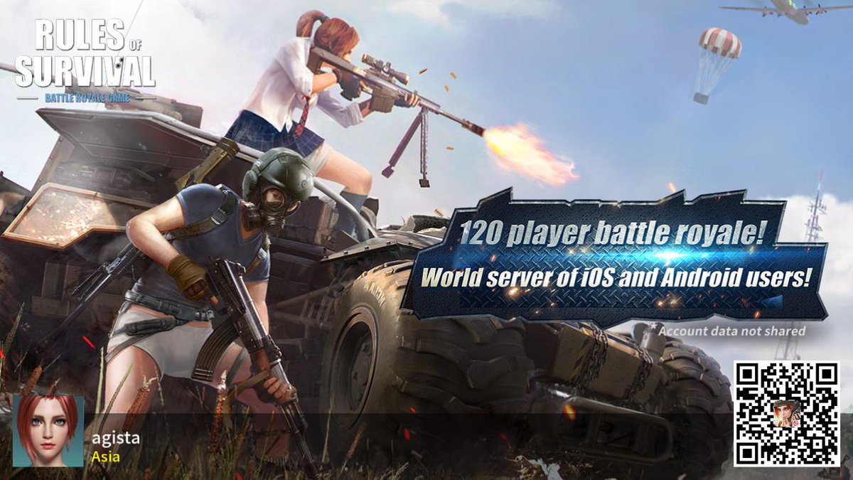okiagista's tweet photo. #RulesofSurvival https://t.co/3T4s70q4X4
