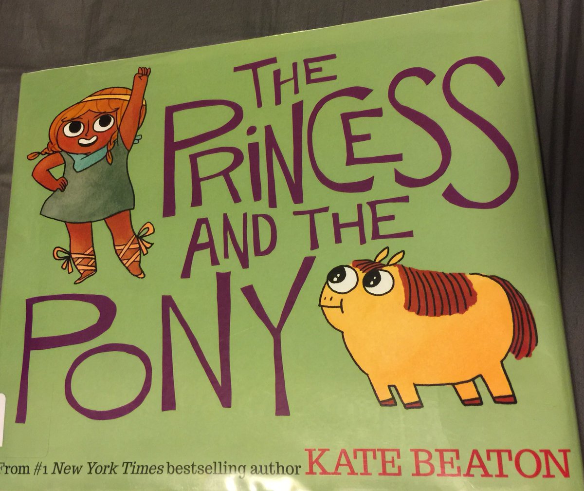 This week’s #librarylove ❣️The pony’s toot is her favorite part 😂 <a href="/PueoLibrary/">Mid-Pacific Library</a> Ellie says, “a perfect book for people who love animals”