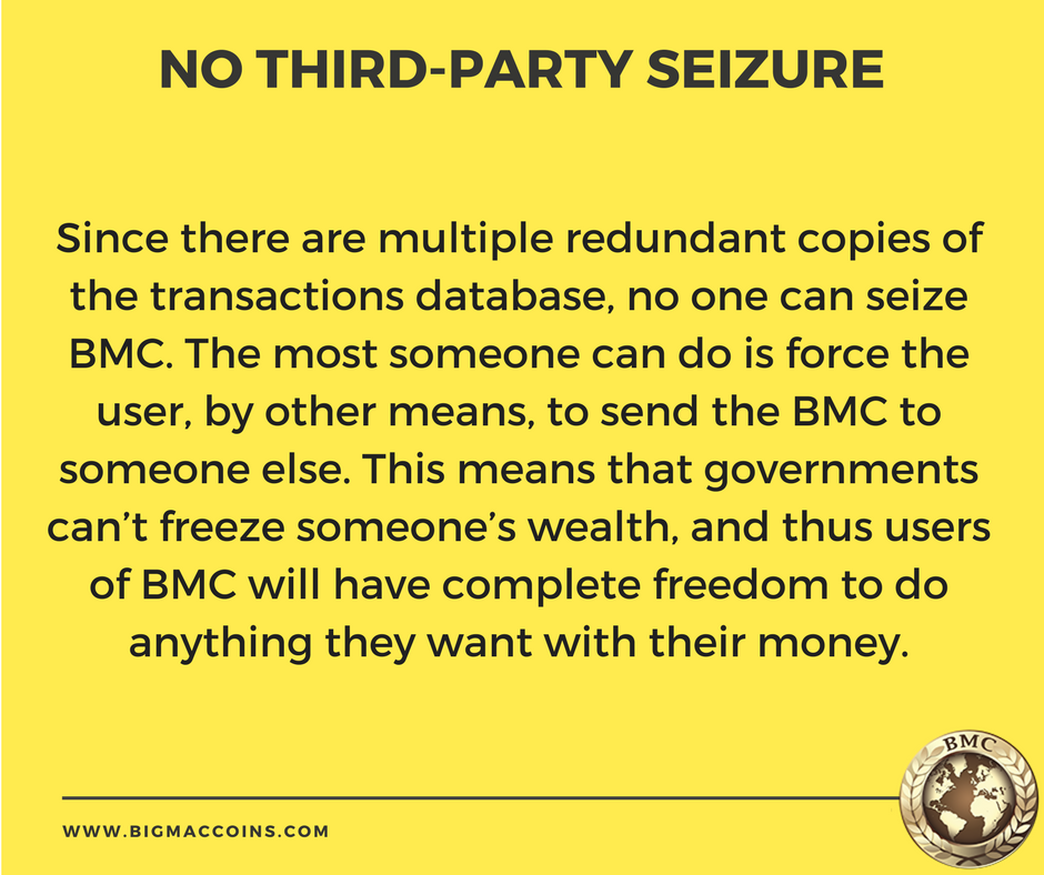 bigmaccoin's tweet photo. No Third-Party Seizure with BMC😎
https://t.co/FWZZBCcaS2

#Budget2018 #RajasthanByPolls #CommonManKiBaat #ThursdayThoughts 
#BigMacCoin #BMC #cryptocurrency #Crypto #CryptocurrencyNews #Blockchain https://t.co/KO051QQ76f