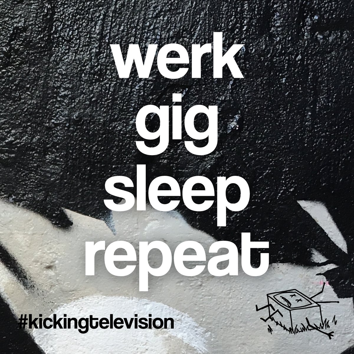 kickingtvbag's tweet photo. kickingtelevision bag #life
______________________________________
.
.
.
.
#werk #gig #sleep #repeat #kickingtelevision #kickingtelevisionbag #livemusic #livemusicsydney #musicianlife https://t.co/QObQYvpQbN