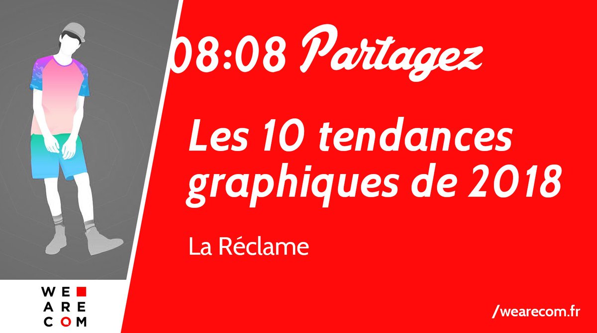 We_are_com's tweet image. 🎨 Low design, teintes "écran", typographie responsive,... Que nous réserve le graphisme en 2018 ? On fait le point avec des experts du branding sur @laReclame  buff.ly/2ngUtqt #08h08