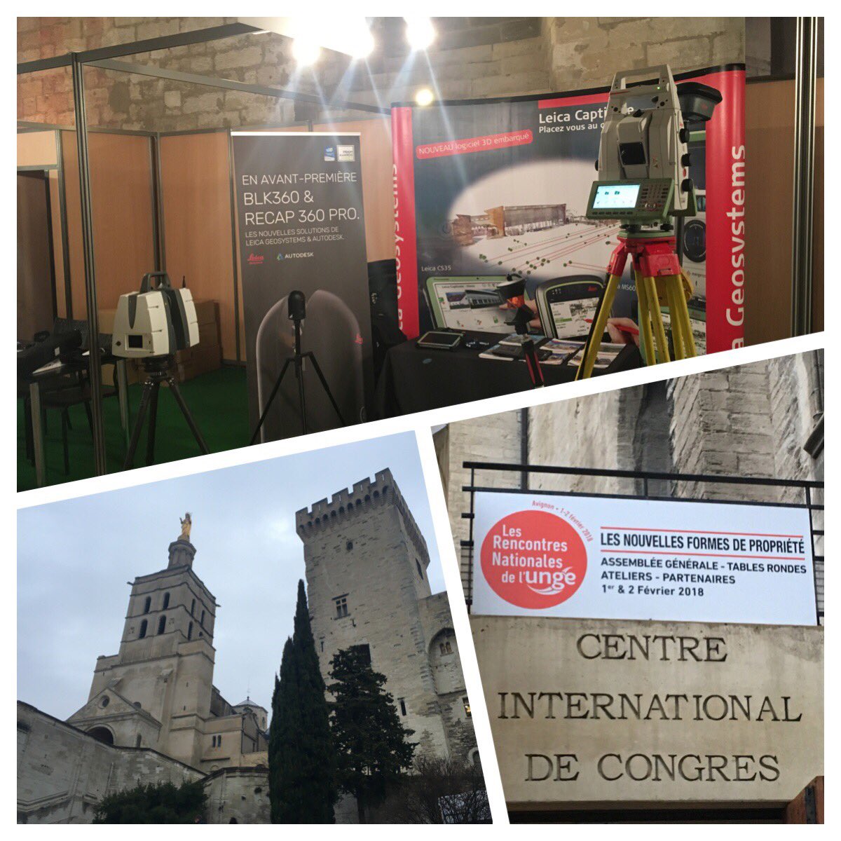 BenLeica's tweet photo. Nous sommes présents @UNGE_officiel pour vous accueillir au palais des papes avec nos dernières solutions #GS18T #ScanStationP50 #BLK360 ! https://t.co/bTkewEAEEo