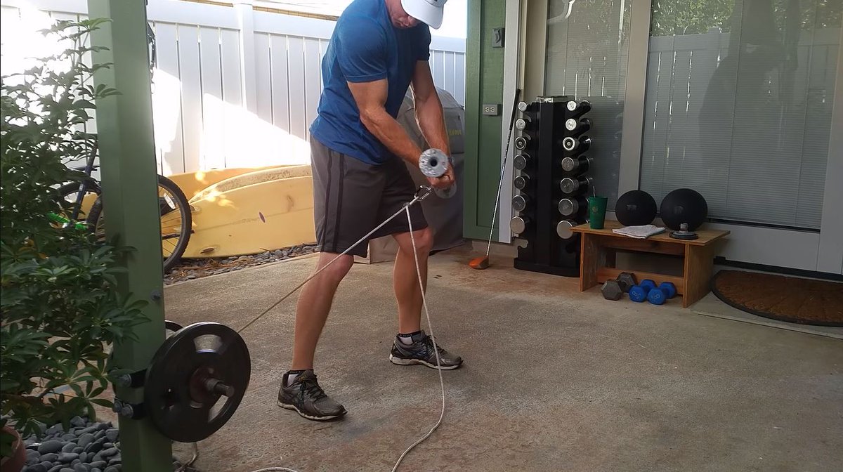 ArrowDriverGolf's tweet photo. #Rep. #Repetition. Want to hit it long? Are You Hungry? Learn about #FlyWheel training. I built this one. #GetIt #Everyday, #JustGetIt, #BeCreative, #BeHungy, #KeepGrinding #golf #hawaiigolf #golfhawaii #golfswing #alwaysgrinding #HitItHard #ArrowDriver #ArrowDriverGolf 300+⛳️ https://t.co/N2fdSlHGqi