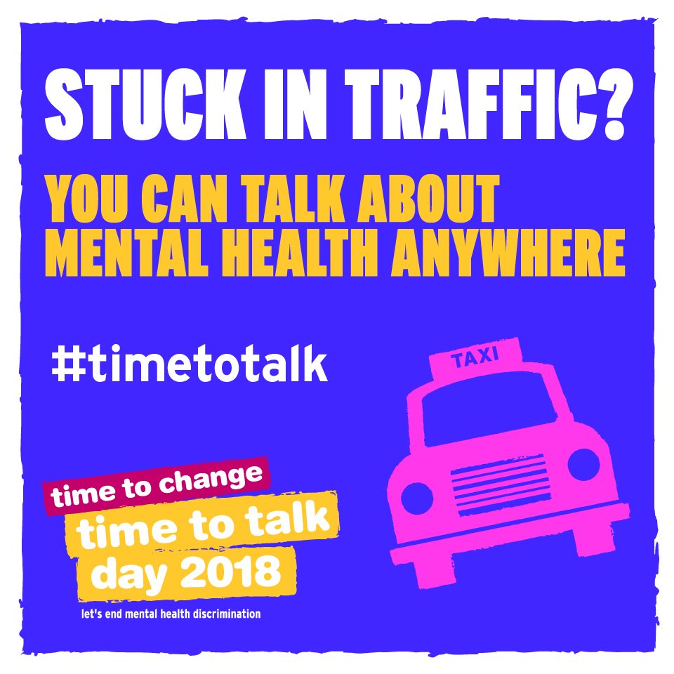 heads_together's tweet image. There’s no perfect time or place to talk about mental health, so don’t wait. It&apos;s #TimetoTalk day, and conversations change lives.

So wherever you are – in the car, in the park, or even up a mountain – show everyone it&apos;s #oktosay &amp;amp; get talking about mental health today 💙
