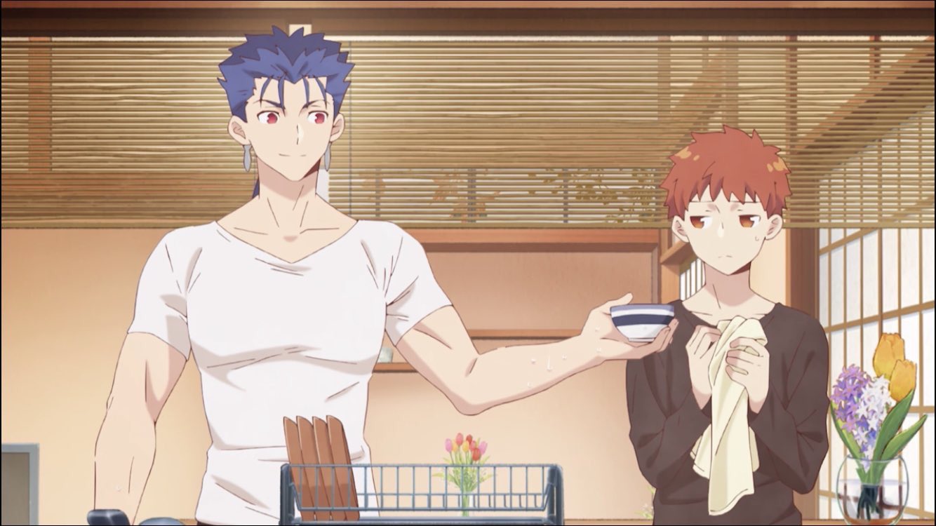 fate 衛宮さんちの今日のごはん ランサー タペストリー えみご クーフーリン fate 衛宮さんちの今日のごはん ランサー タペストリー えみご