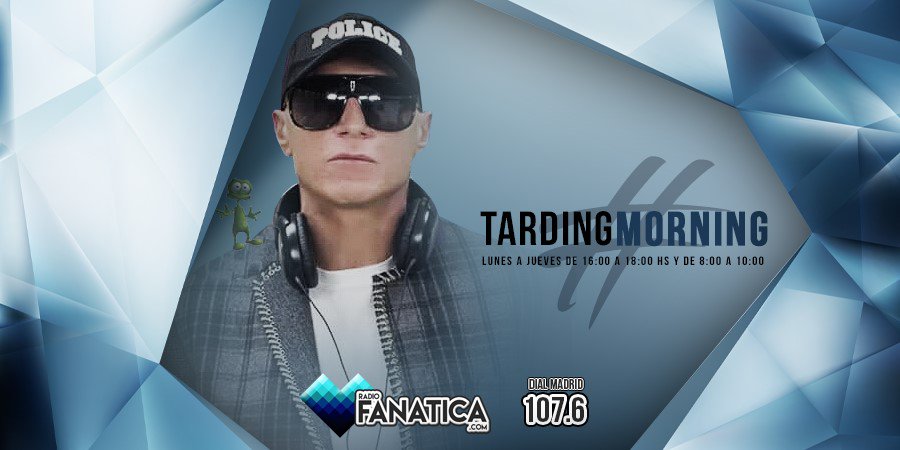 CarlitosWayFire's tweet photo. Ya lo sabes!!! Esta TARDE de 16,oo a 18,oo
(Hora Española)
- #TardingMorning by
- @CarlosJRubiofm
- @Mijaresx
- #DjEmilio
- #LaPaletaDeAlmería
- #JonCobra
https://t.co/b3oYGTToKi | 107.6 #Madrid https://t.co/gwotZBGs4o