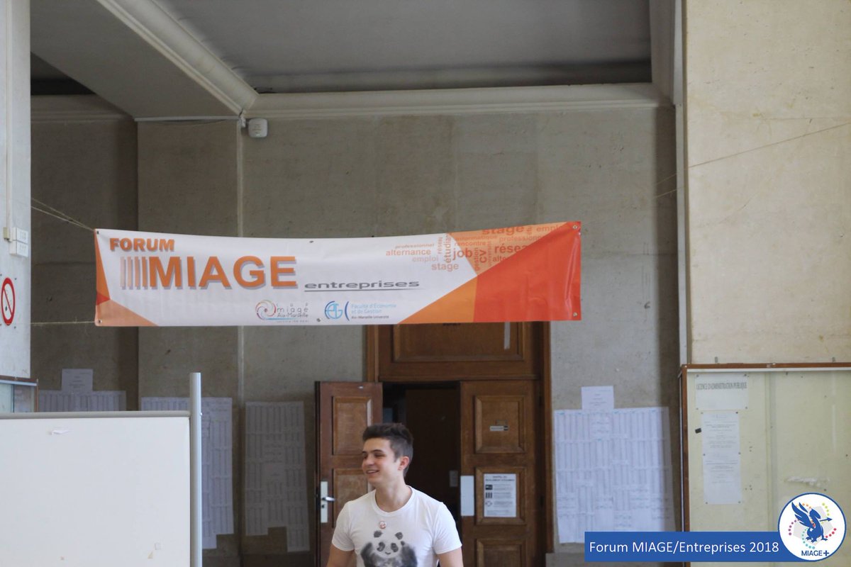 ForumMiage's tweet photo. Bonjour à tous,

Nous tenions à remercier les professionnels et les étudiants pour leur participation au Forum MIAGE/Entreprises 2018.

Vous pouvez retrouver l'ensemble de nos photos sur notre page Facebook:
https://t.co/F7cisDojVN

Nous vous donnons rendez-vous l'année prochaine https://t.co/DLcuDuE9Ih