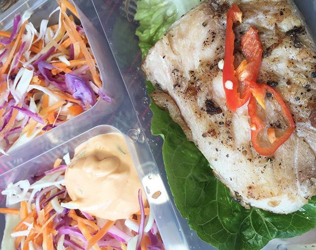 Snapper with Spicy Snow Patrol Coleslaw 🔥