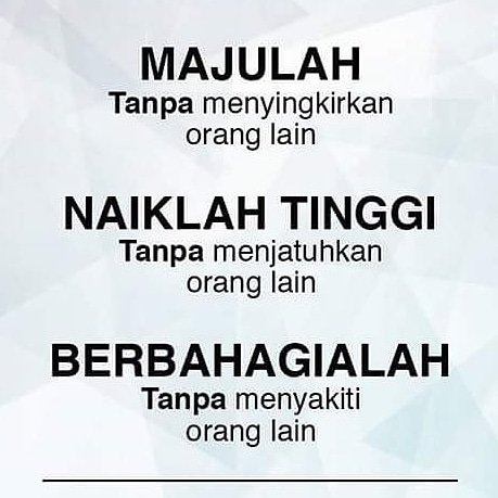ThePresenter_'s tweet photo. Ramai orang yang BIJAK menilai orang lain, tapi sayang dia terlalu BODOH untuk menilai dirinya sendiri

Jom RT!
#JohorPost https://t.co/F48DqKEyHa