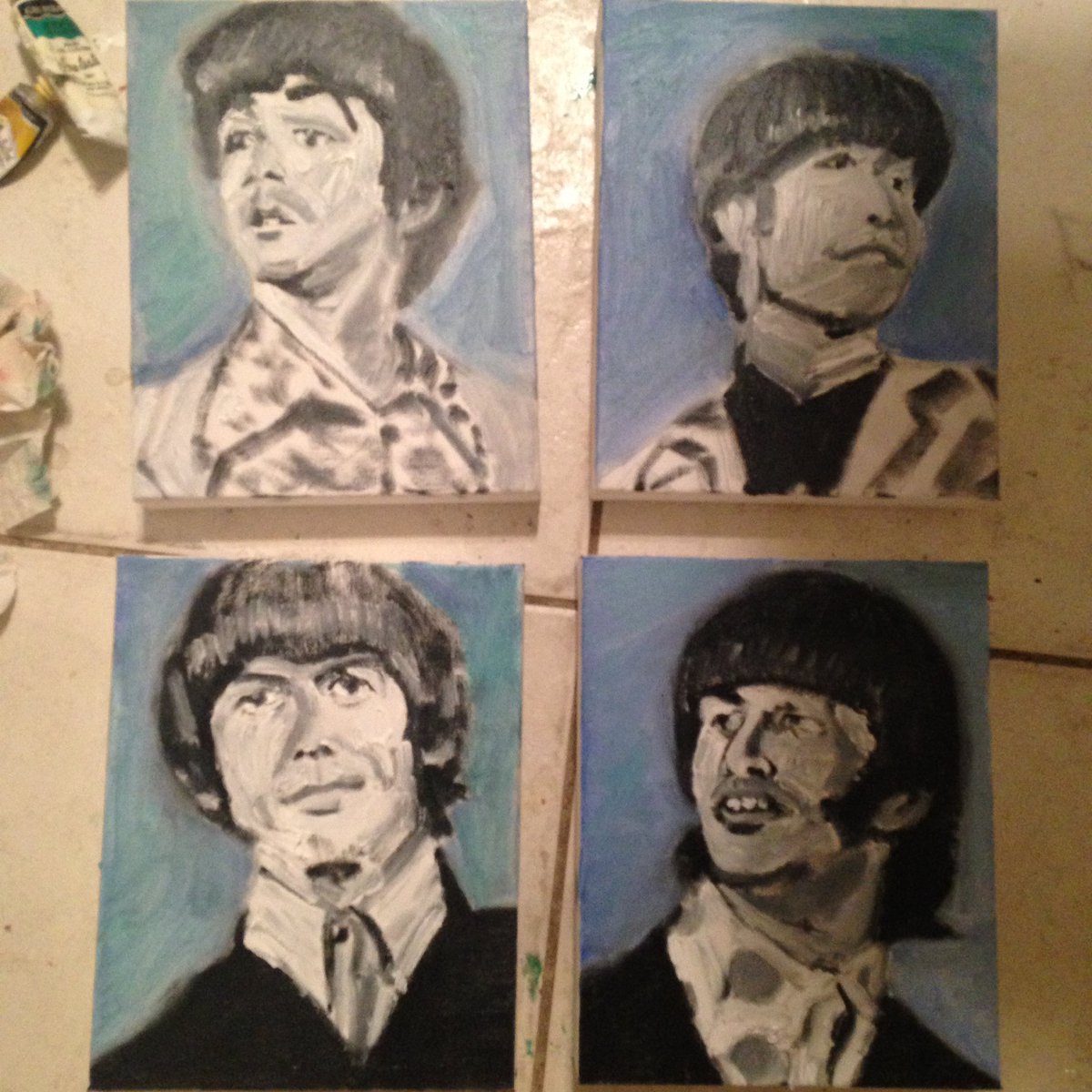 PoetAlanHaider's tweet photo. #artforsale #TheBeatles
4 8"x10" #oiloncanvas for $300 shipping included to the contiguous United States
#fineart #portraits https://t.co/ARZiUk22TI