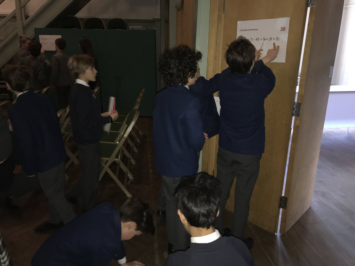 StAnthonysMath's tweet photo. Our year 5 and 6 maths teams are flying through the maths dash @BrightonCollege https://t.co/Ccs3oBseX5