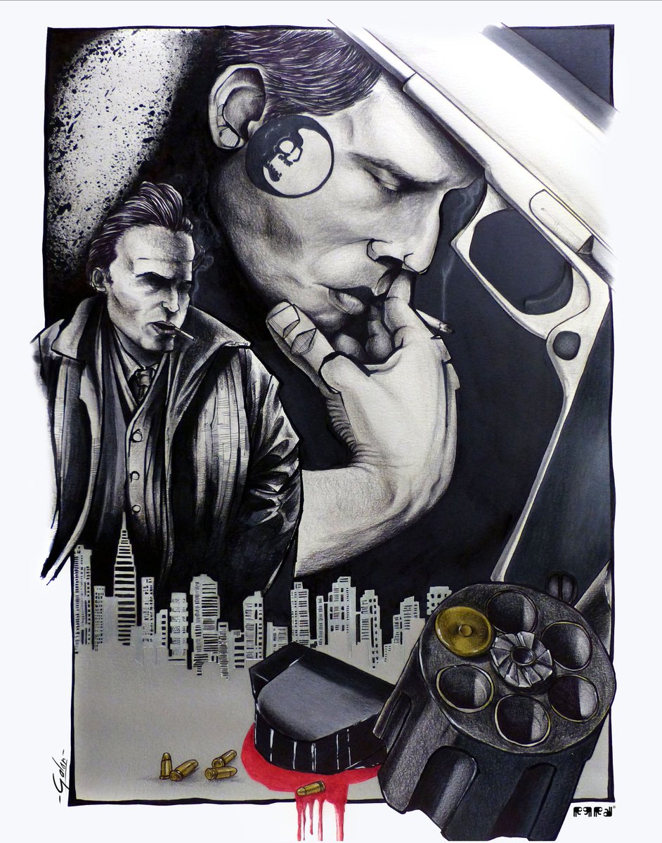 Probando el género novela negrocriminal.
Ha sido un reto, pero aquí va un primer paso.

#ilustracionesdesegin #ilustración #negrocriminal #noir #NovelaNegra #DeadMoon