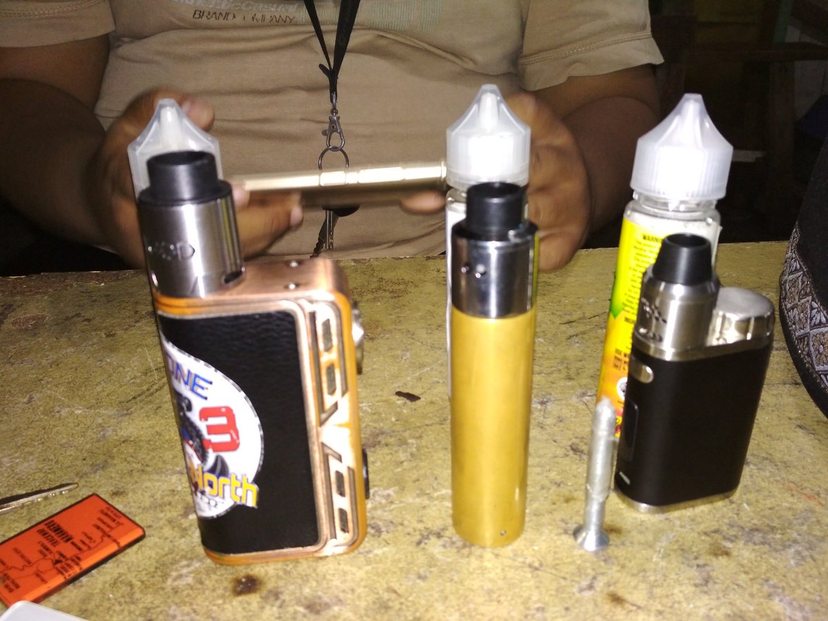 Vape dulu lah...