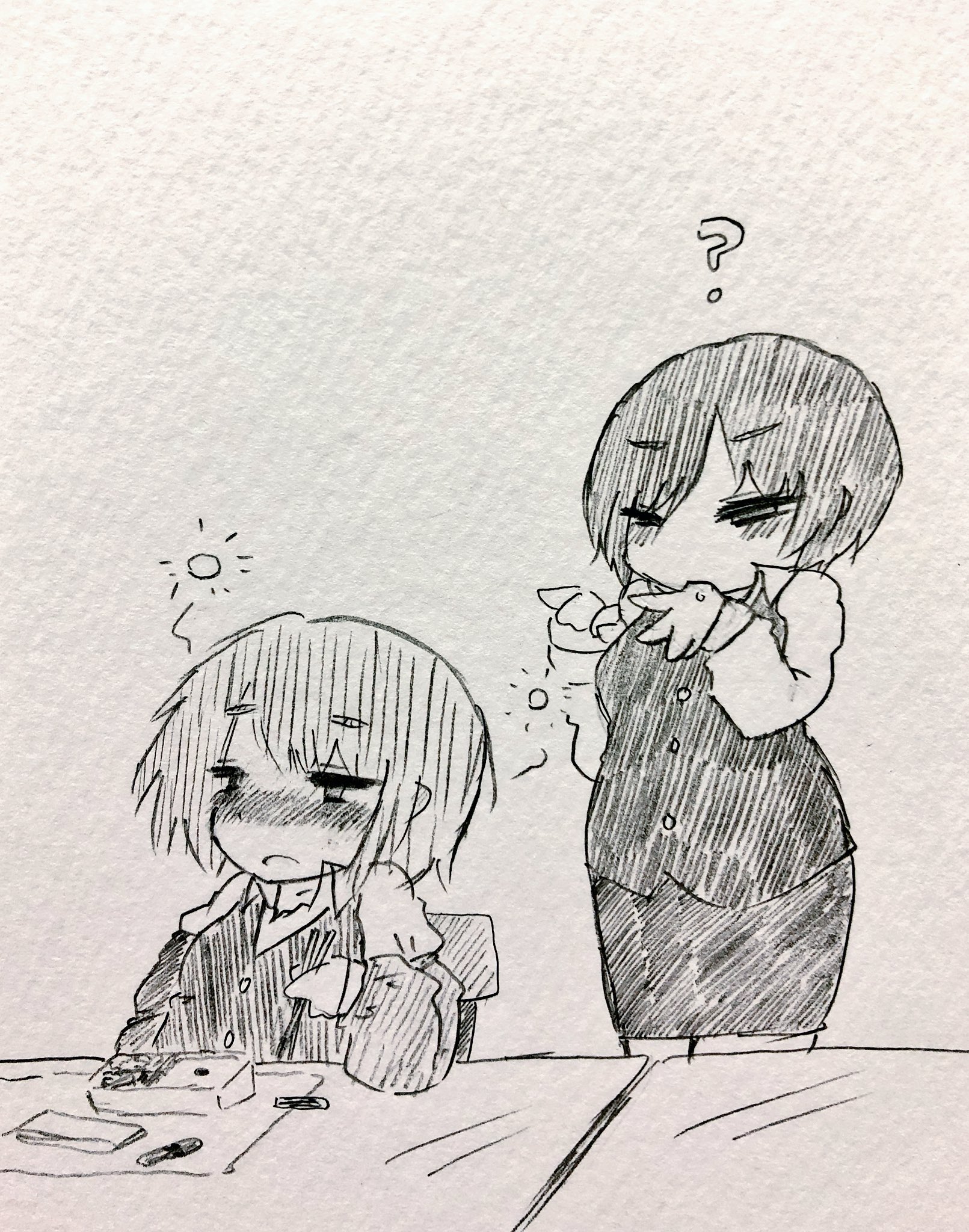Muzeo 厳格な両親に育てられたのに高校生の彼氏ができてからというもの箸からボトボト落としまくるおばさんｏｌと それを不思議そうに見ている指しゃぶり治ってないｏｌ T Co Kvfxtoxtgu Twitter