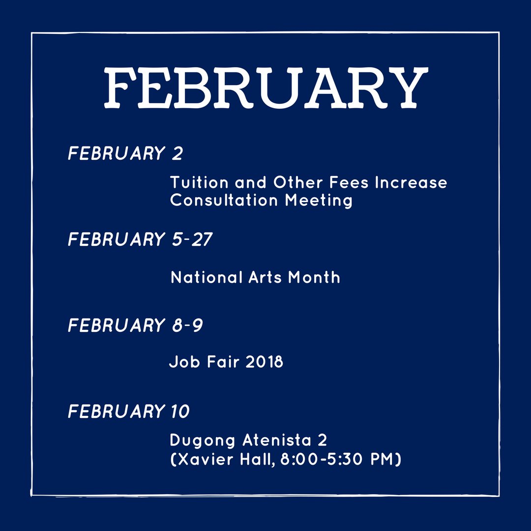 adnussgofficial's tweet photo. #AdKNOW

Here is the Calendar of Activities for the month of February 😊 https://t.co/zxkO298fcT