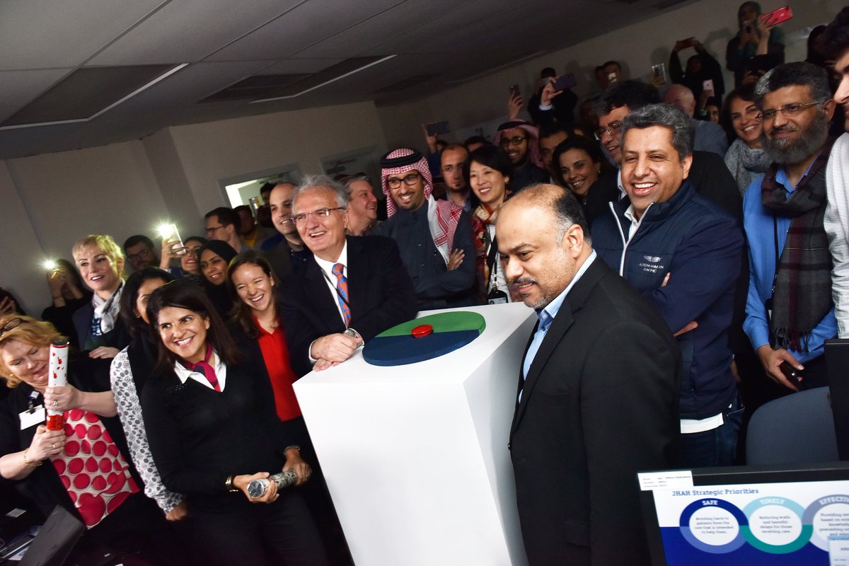 JHopkinsSaudi's tweet image. JHAH makes history as the first healthcare provider in the Kingdom to implement ‘Epic’, a state-of-the-art electronic health record.
 jhah.com/epic-goes-live… #FirstInSaudi #Epic #HealthIT