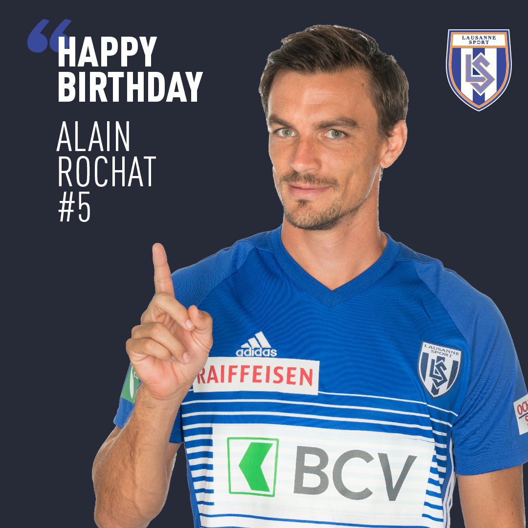 Aujourd\hui, nous souhaitons un joyeux anniversaire à Alain Rochat! Birthday 