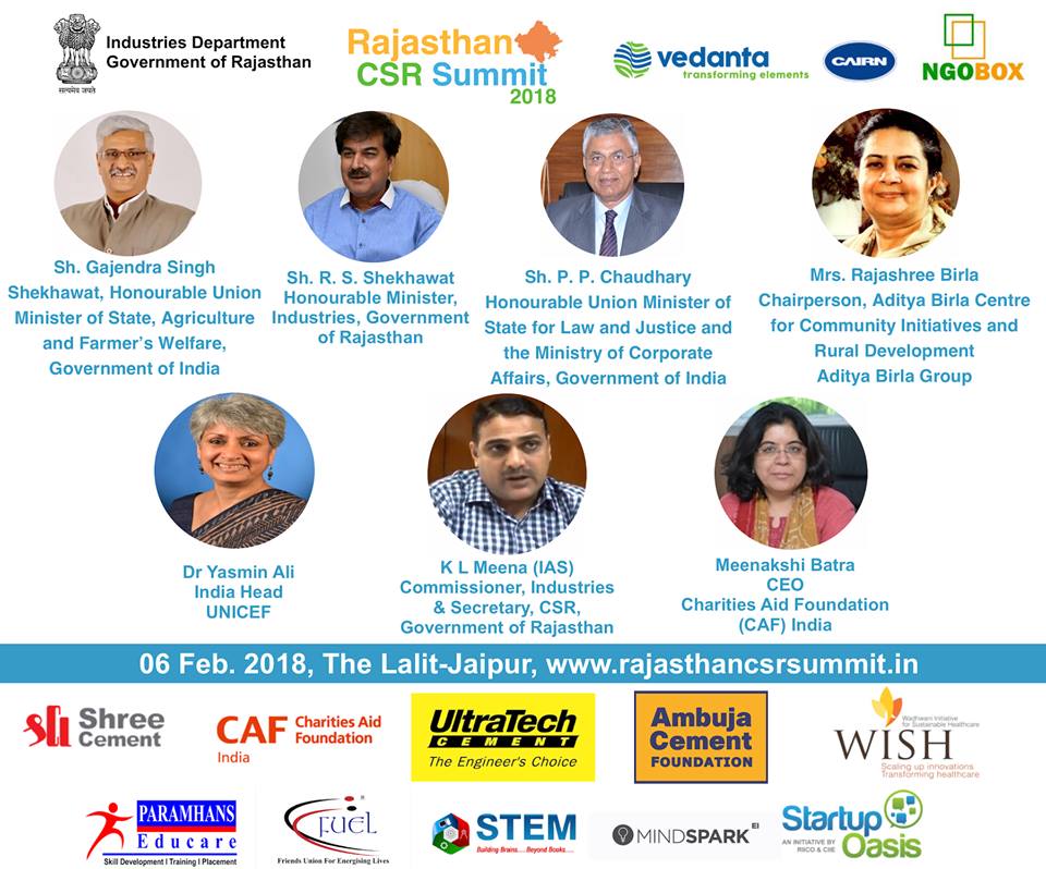OneStage_tweets's tweet photo. Meenakshi Batra, CEO CAF India has been invited by the Dep. of Industries, Govt. of Rajasthan to deliver a keynote address at the upcoming Rajasthan CSR Summit. Please join us on Tue6 Feb at the Lalit,Jaipur to understand how the CSR space is evolving in India. #CSR #RajasthanCSR https://t.co/xDwy5f8ggL