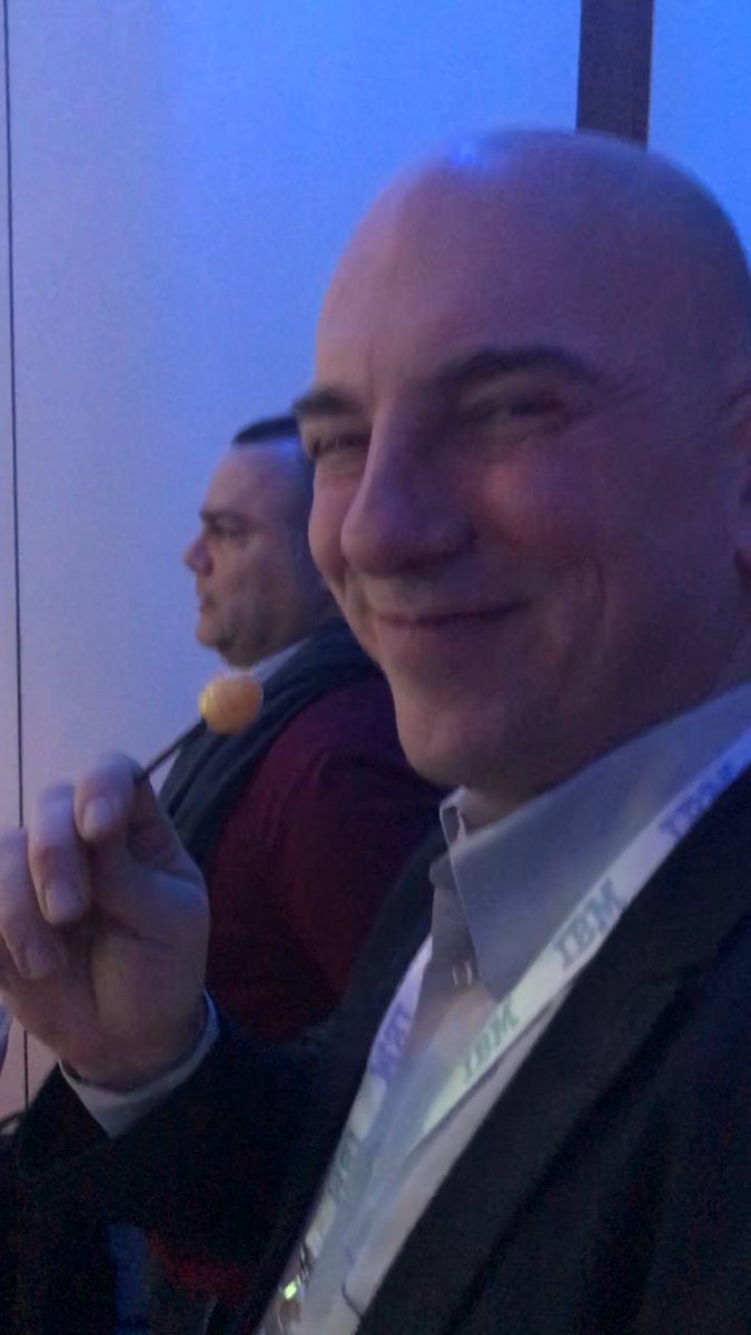 CleaCoulter's tweet photo. My GTS bodyguard #faststart2018 in #IBMCloud #gtsproud https://t.co/WCDqK5W08f