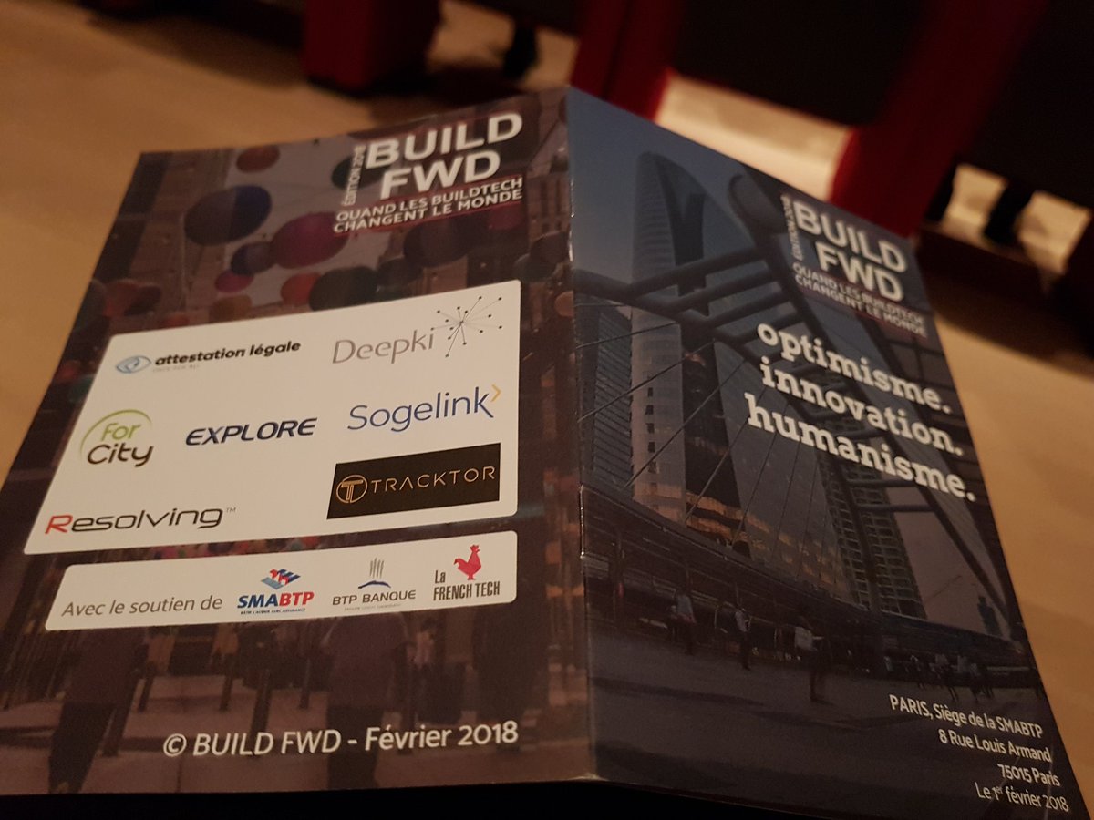 FrenchTechOneLS's tweet photo. "Optimisme. Innovation. Humanisme." 3 mots d'ordre avec #BuildFWD2018, mis en perspective avec par des entreprises à la pointe de nos mutations et des intervenants de renom. https://t.co/SRGq1yELdX