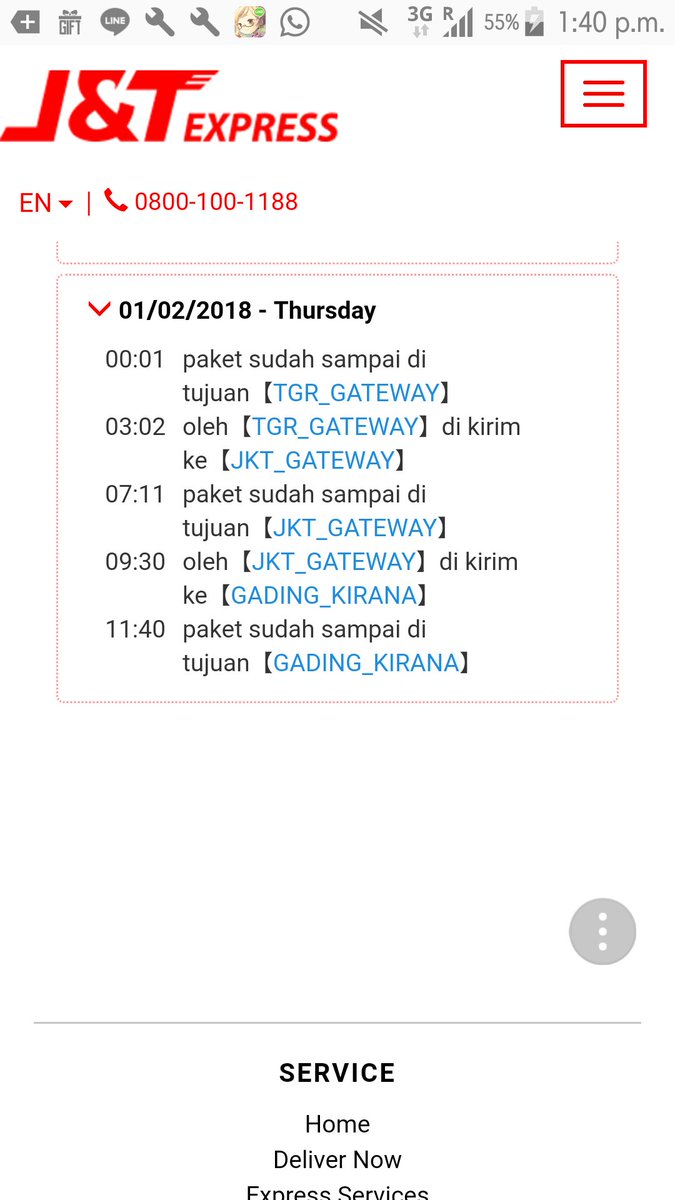 Cek Resi J T Express Tracking Akurat Dan Mudah 2020 Cekresi Com