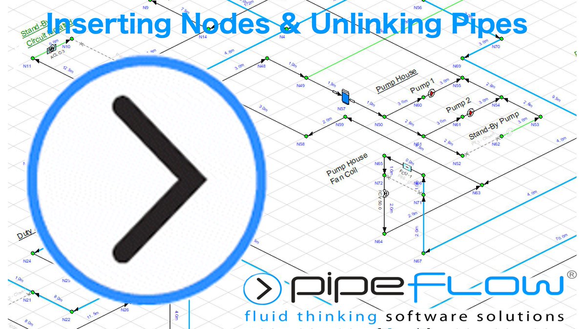 pipeflow's tweet photo. Our 3rd Quick Tips video -- 'Inserting nodes and Unlinking Pipes' is up!
Watch it now here:
https://t.co/DCqE8r7o8w
Easily insert a node into the an existing pipe and unlink and reconnect a #pipe using the #PipeFlowExpert!
#Software #Engineering #PipeFlowSoftware https://t.co/YAF6BCp3V7