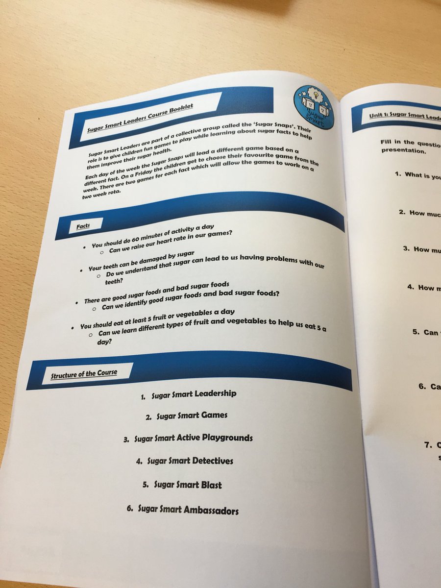 SGOEastCornwall's tweet photo. @ARENASCHOOLS new Sugar Smart Leaders course, is already to go!!! Sign up today #30:30 #sugarsmart https://t.co/kteCSkhyEG