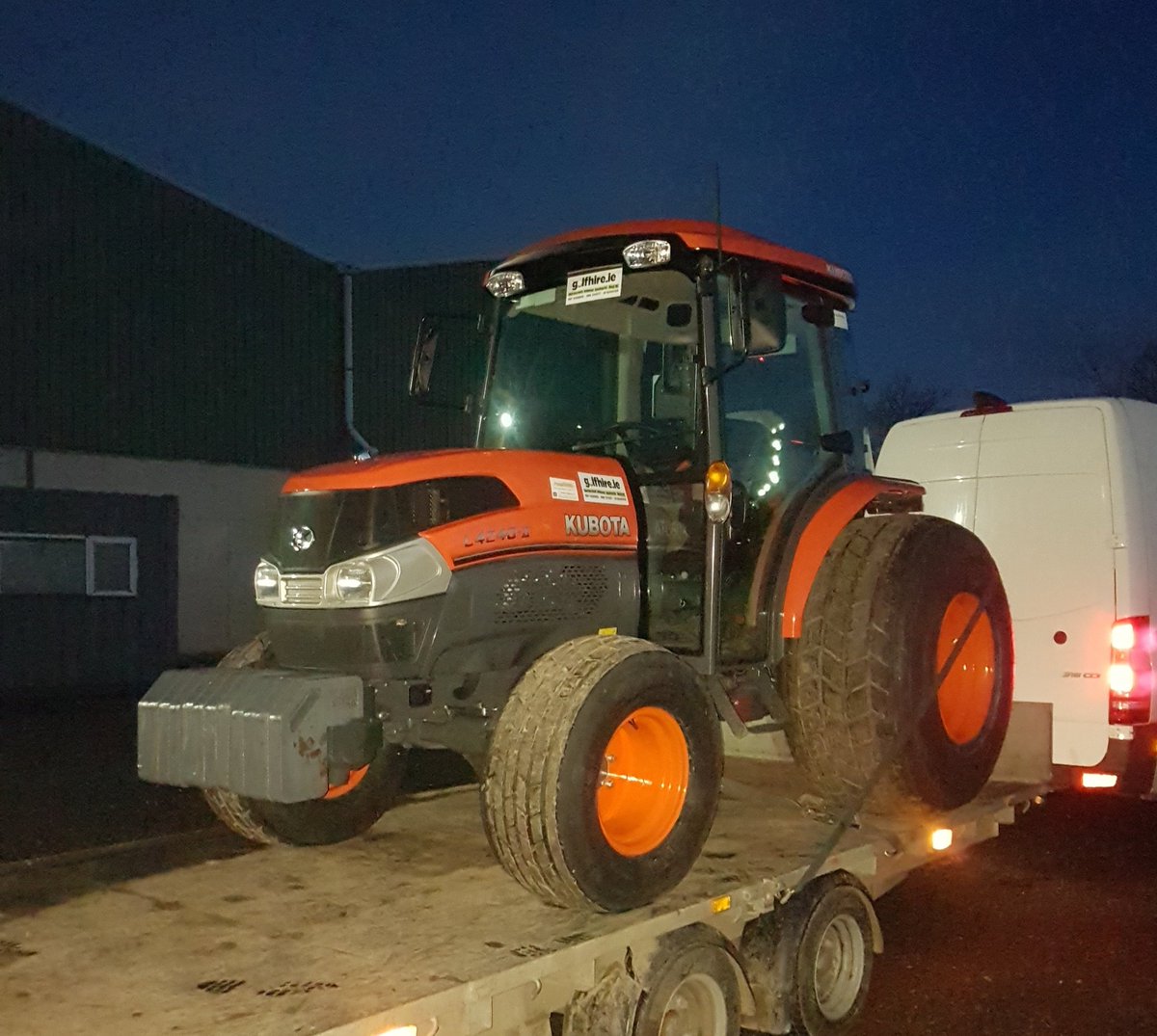 ReeltechToro's tweet photo. #Kubota tractor out on hire, call today to book in #GolfHire #ReelTech #HireClub #HireFleet https://t.co/dm0Dq0SNgd