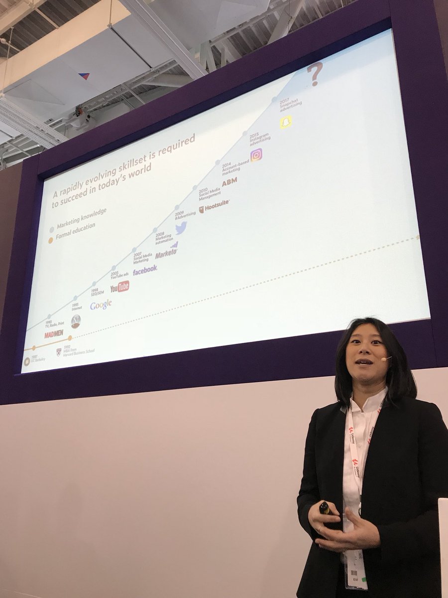 LauraBin's tweet photo. Life of the widening marketing skill gap..so far! What do we need to learn next? #skillsgap #edtech #udemy @ChenEnnovy https://t.co/PTY3D4uYgz