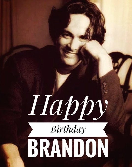 Happy Birthday Brandon Lee 