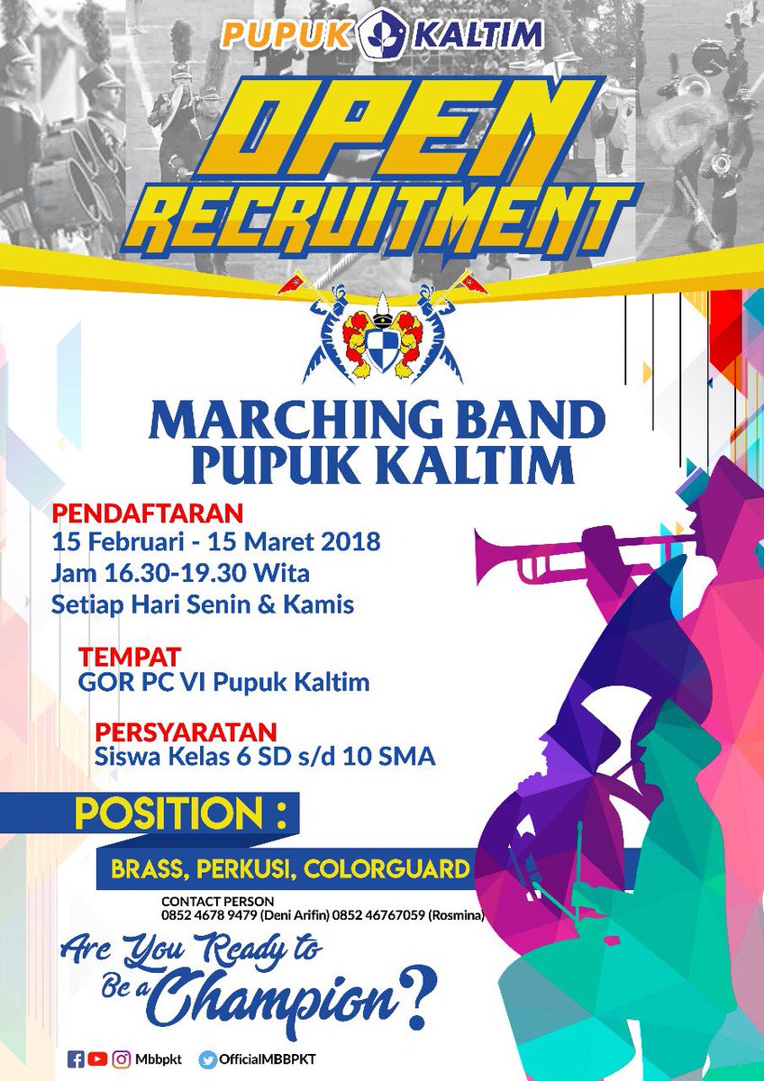 Ayo bergabung bersama kami dan jadilah juara! #pupukkaltim