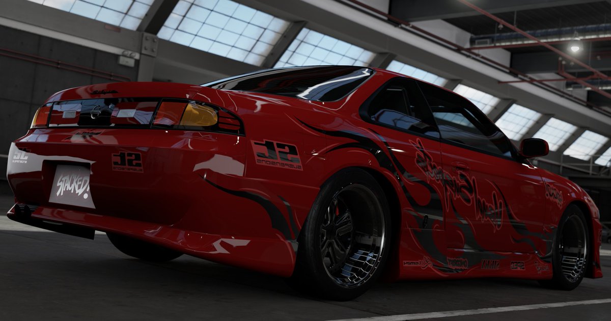 eerik_tuulemae's tweet photo. S14 street madness😎
#driftpaint #tus #d1gp #nissans14 #formulad #hertlife #forzamotorsport #getsikky #omgdrift #luxsim24 #heroprints @UsualSuspectsFM https://t.co/fMWQFDOxRp