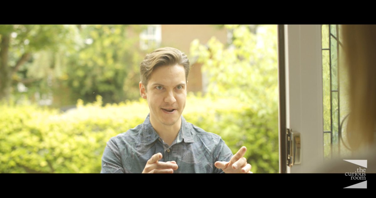 Production still from <a href="/LawnmowerShort/">Lawnmower</a> featuring @ChristophHughes written &amp; directed by <a href="/KateSawyer/">Kate Sawyer</a> dop <a href="/RickyJPayne/">Ricky J Payne</a> #directedbywomen #womeninfilm #comedyfilm #mentalhealthfilm