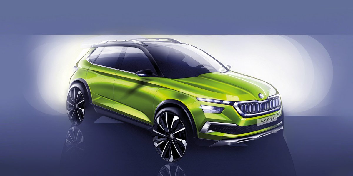 VWFS_CZ's tweet image. ŠKODA rozšiřuje rodinu crossoverů!
Na autosalonu v Ženevě, který proběhne tradičně začátkem března, představí ŠKODA novou studii Vision X. Městské SUV má hybridní pohon a naznačuje podobu malého modelu, který dorazí v sériové podobě v příštím roce. Zaujal vás Vision X? #skoda