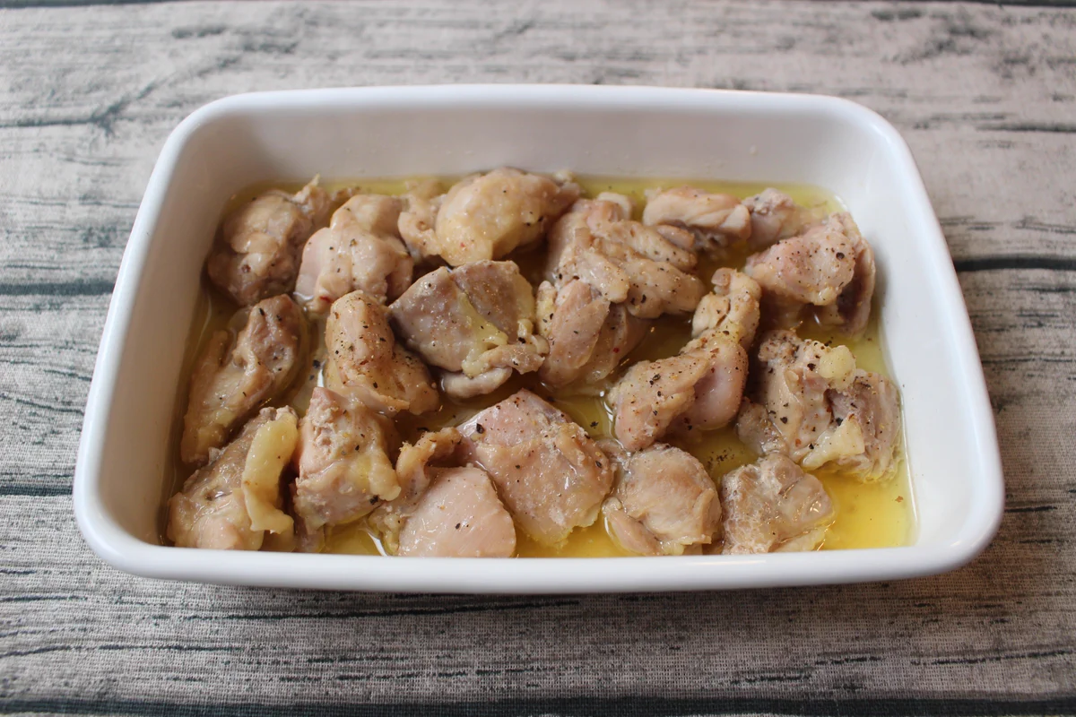 ビールと一緒に食べたいかも！レンジでできる鶏肉料理がおいしそう！