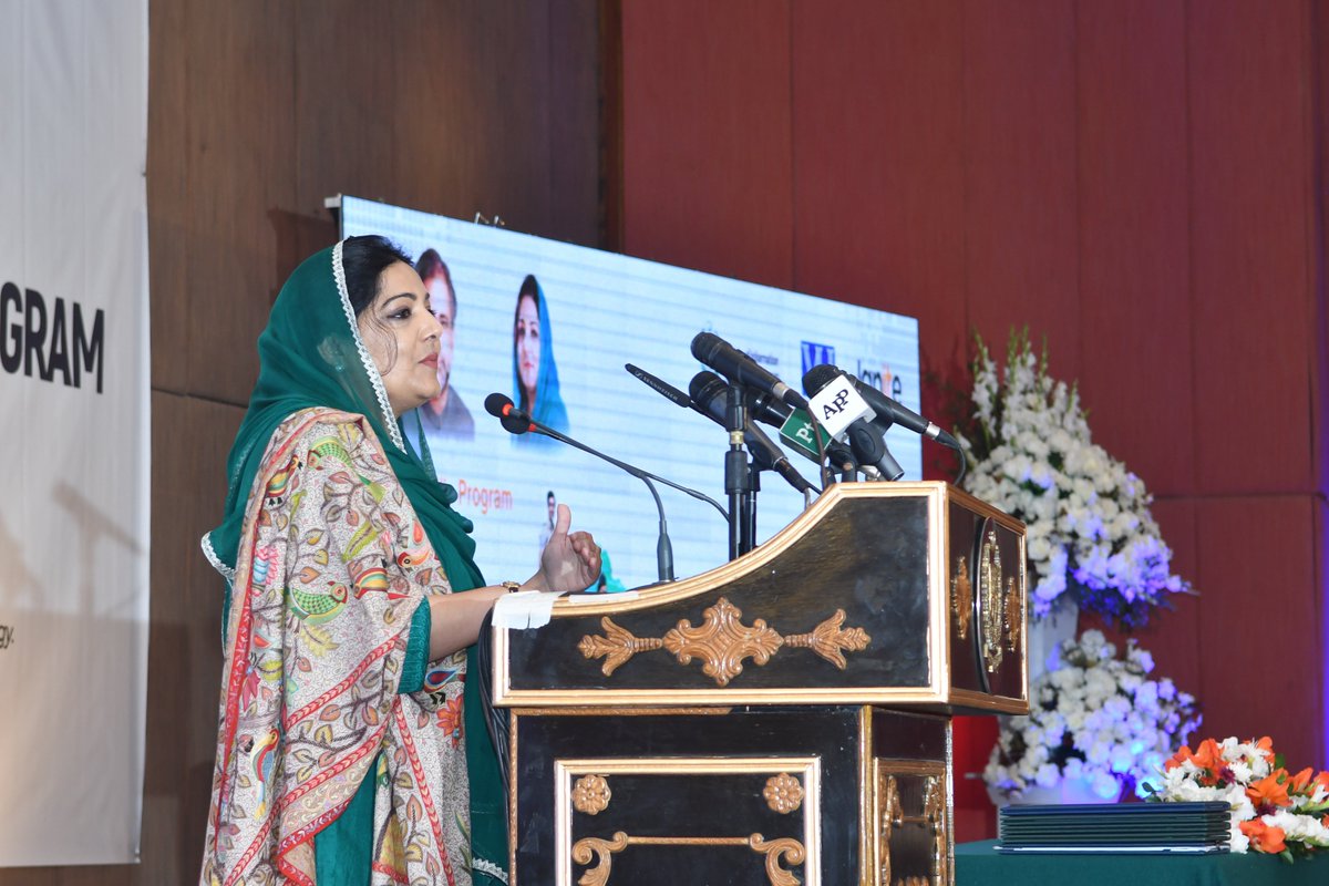 launchpadpk's tweet photo. "All of the technologies and #digiskills will be of purpose when people start earning with the soft skills being taught"
- Minister of IT &amp; Telecom Ms Anusha Rehman #Digiskills https://t.co/jJ1YWWPzZD
