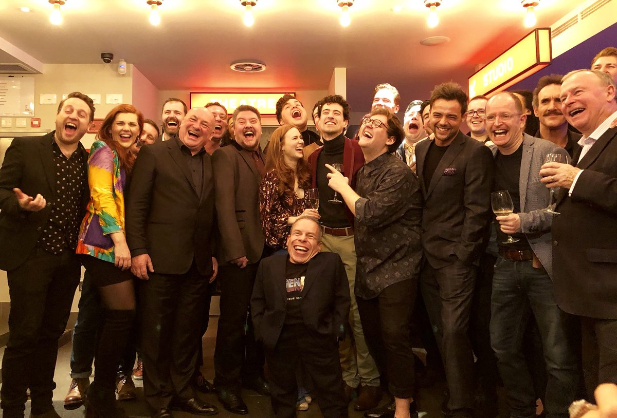 Had an awesome time at the #Eugenius opening last night. Our excellent cast, musicians and crew did themselves proud, putting on a fabulous show. Thanks to <a href="/TheOtherPalace/">The Other Palace</a> too for hosting our post-show reception. #GoEugenius