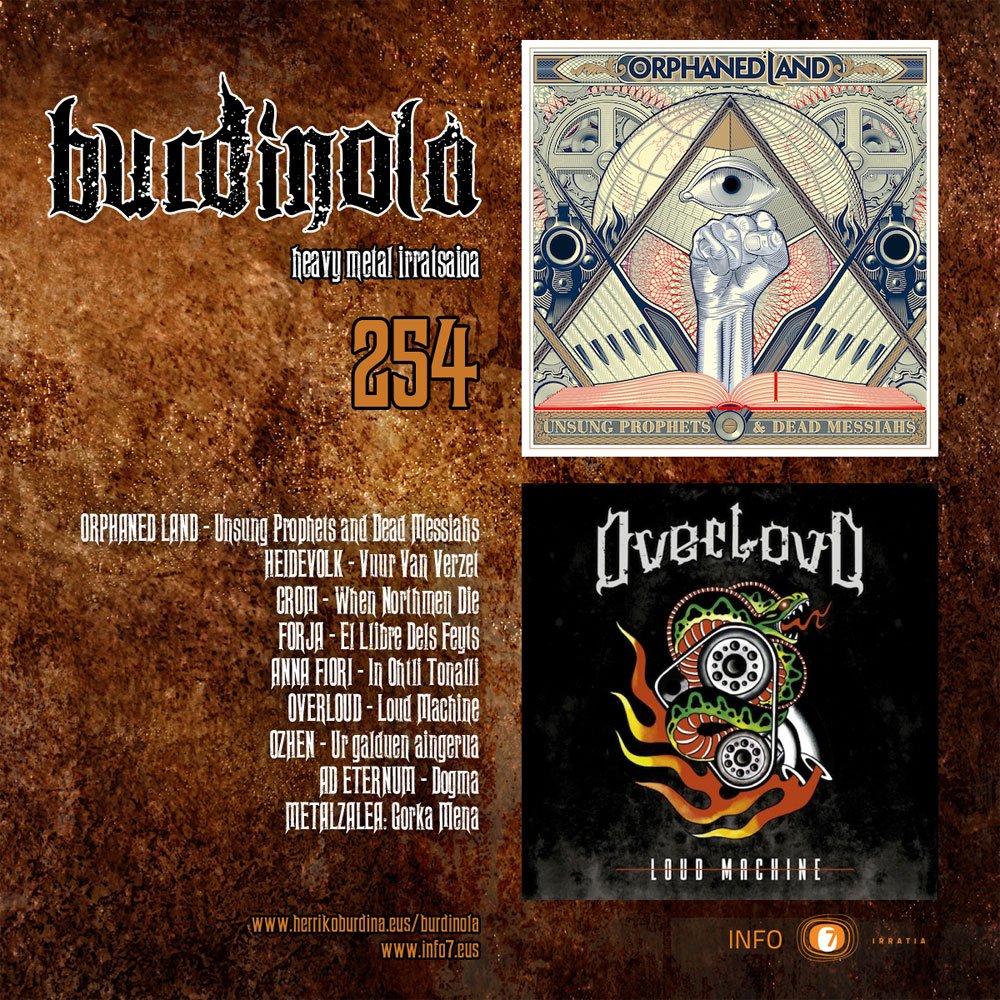 OVERLOUD "Loud Machine", Euskal Herriko berrikuntza esanguratsua ▶ ivoox.com/burdinola-254-… #podcast #HardRock <a href="/Overloudband/">Overloud</a> <a href="/herrikoburdina/">Herriko Burdina</a>