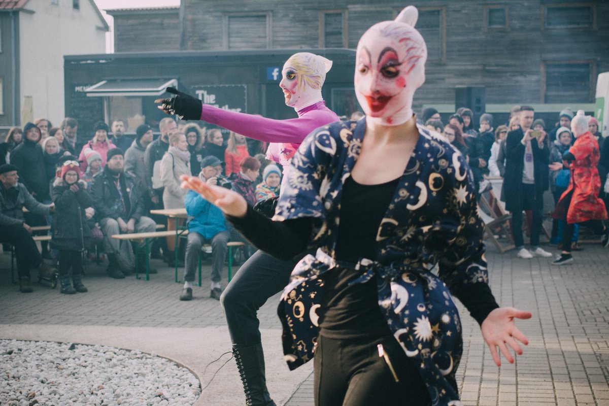 h6ff's tweet photo. May the ugliest monsters win! #ThrowbackThursday to the opening of HÕFF 2017 #h6ff #hoff https://t.co/vbONE8XkjK