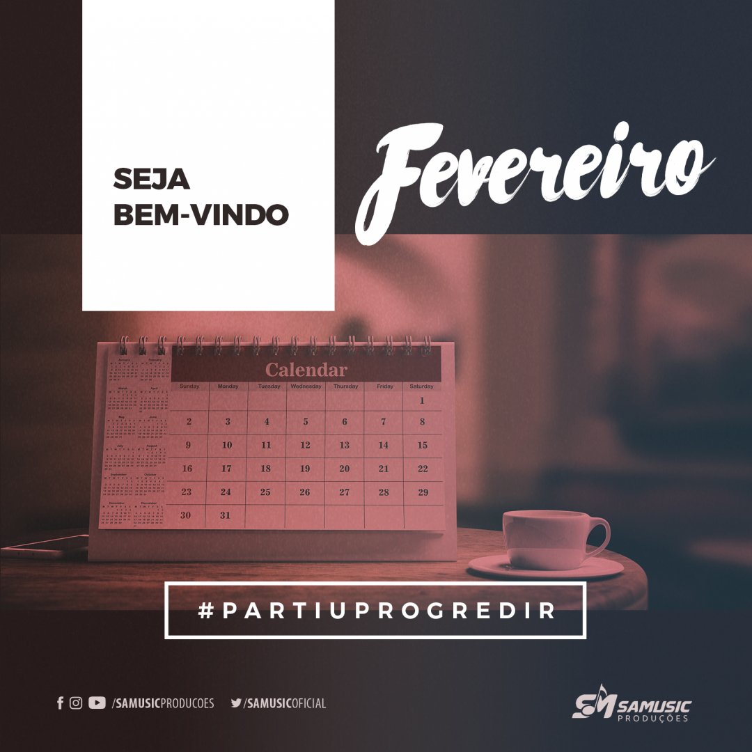 SamuellMariano's tweet photo. #PartiuProgredir!!!
Seja muito bem-vindo Fevereiro! https://t.co/0xttDGc02v