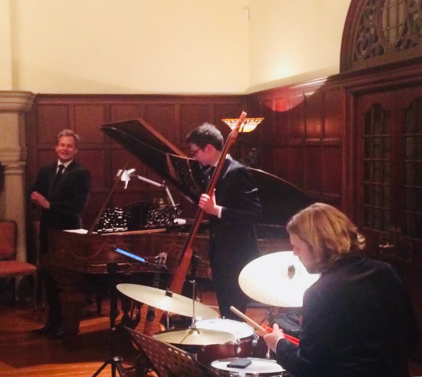 CharlPianoman's tweet photo. Thanks to the Johannesburg International Mozart Festival for having us last night. We had fun! #JIMF2018 #Steinway #steinwayartist #CDPtrio https://t.co/CI869nXHVJ