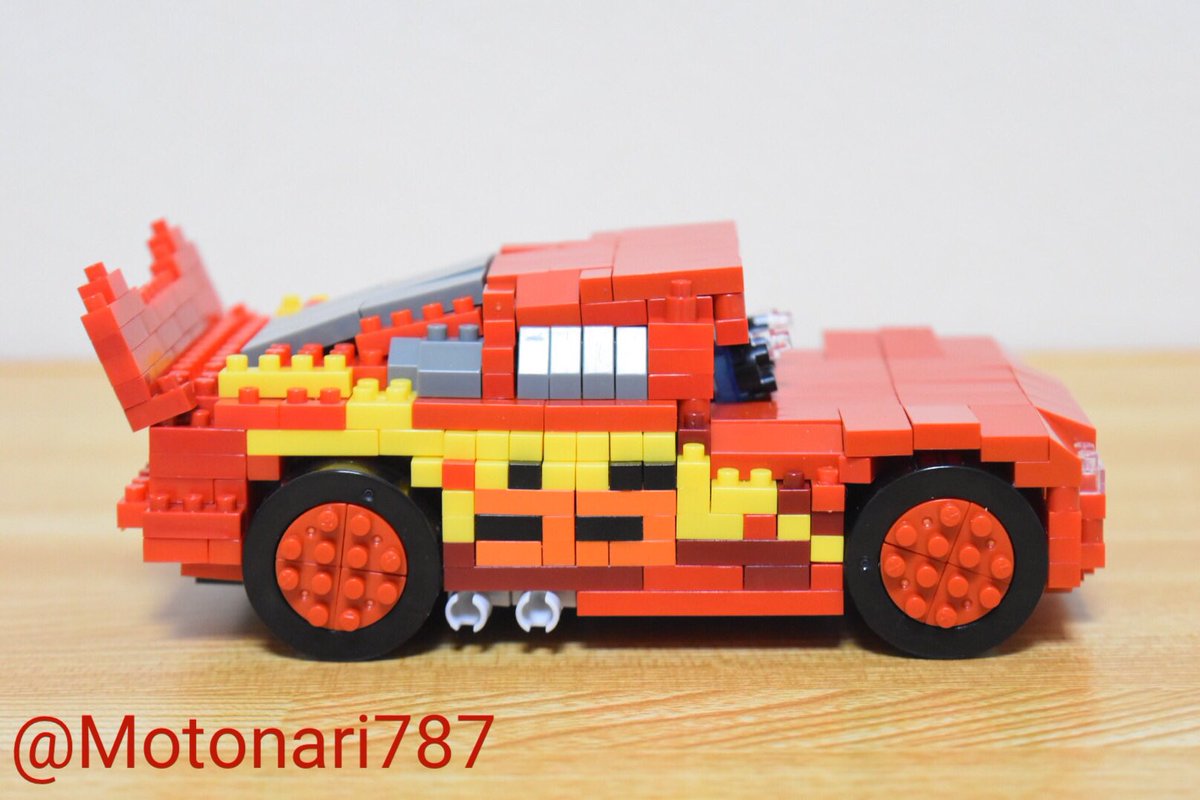 ナノブロック作品♪2018-02】 「ライトニング・マックィーン」です