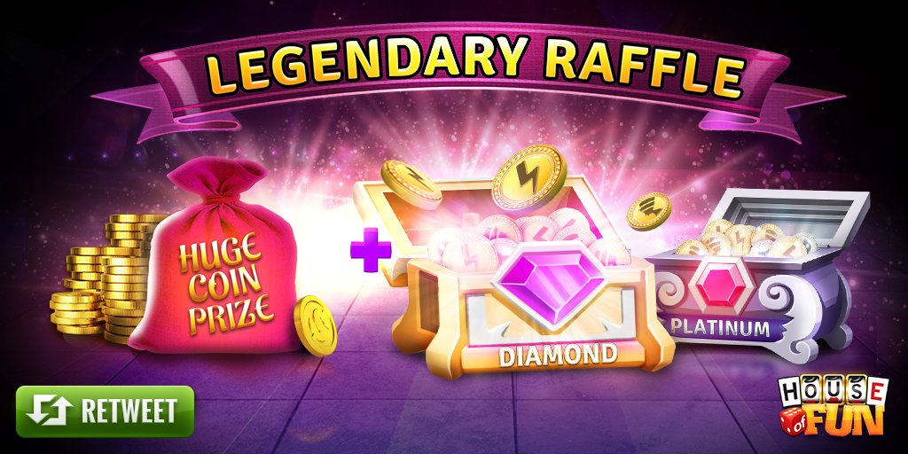 houseoffungames's tweet image. It's the raffle for Legends! 🎉
A chance to win a a HUGE 🤩 coin prize, PLUS a Diamond Chest, PLUS a 🎁 Platinum Chest with any purchase!

👍 Hit LIKE 
👆 Click Subscribe
Retweet with 5k! bit.ly/2nrMeZr