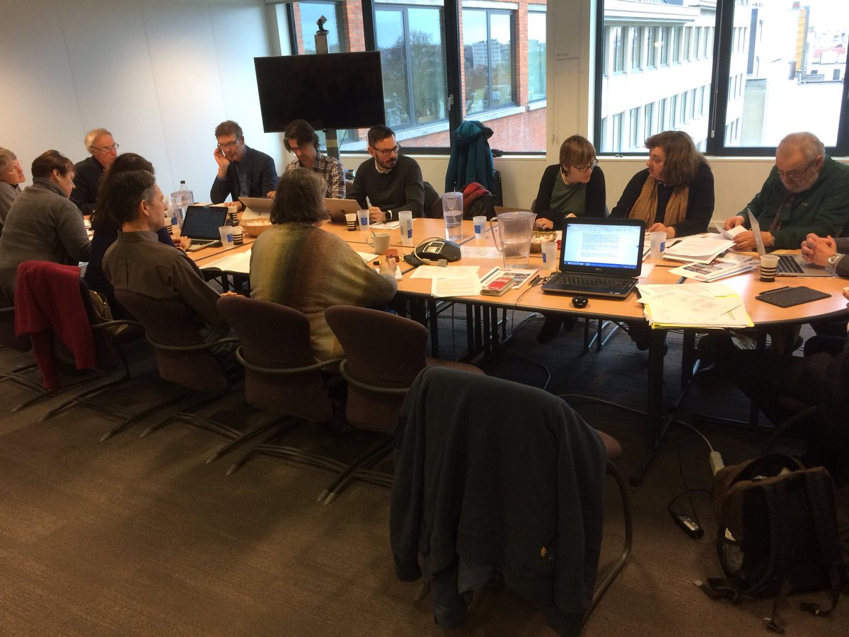 CyrilleDuch's tweet photo. @EPSUnions comité des résolutions Bruxelles préparation congrès Dublin 1 réunion @CFDTsantesoc et @FNVinEurope pour le collège Benelux-France https://t.co/Q9JpqswYdU