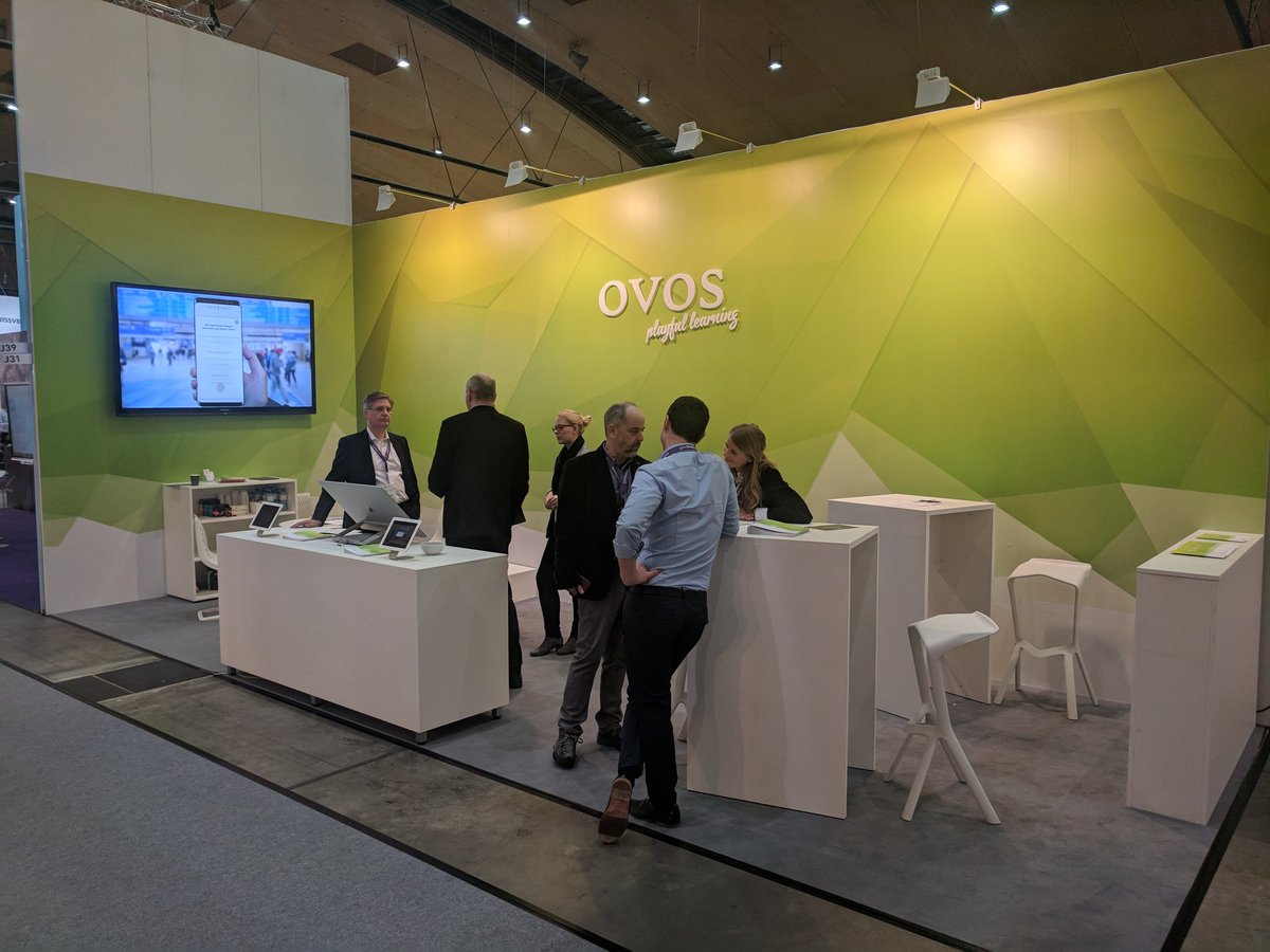 Letzter Tag an der Learntec in Karlsruhe. Heiser, aber noch motiviert für den Endspurt. #LEARNTEC2018  #playfullearning