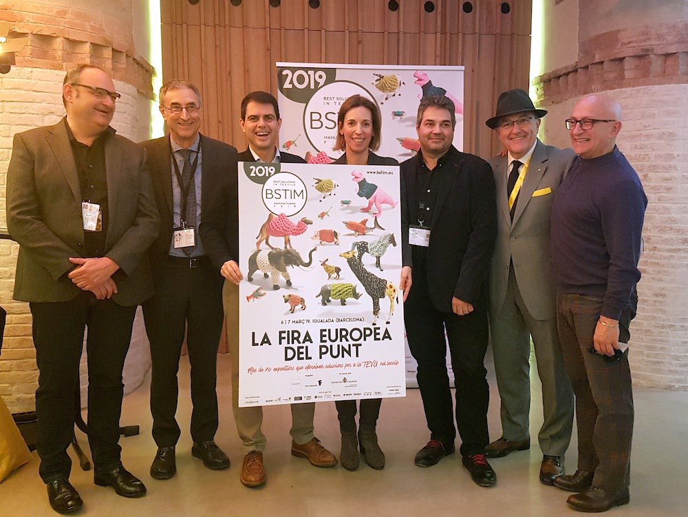 firaigualada's tweet photo. Ahir es va presentar el cartell i les dates de la 4a edició de la fira BSTIM, la Fira europea del gènere de punt. Ja podeu marcar-vos el 6 i 7 de març de 2019 a l'agenda!
https://t.co/mdzzmUpXKI https://t.co/AXKbWoHlaU